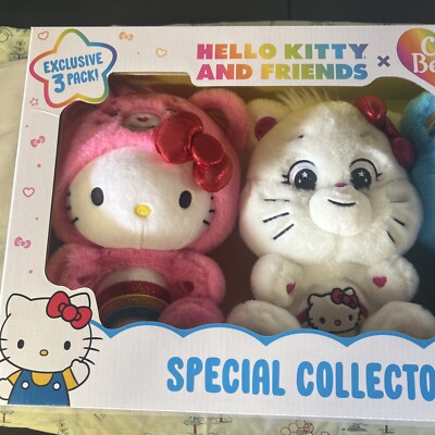 Hello Kitty And Friends X Care Bear 3 Pack Exclusive Special