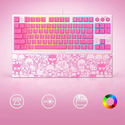 Razer x Sanrio Hello Kitty Orochi V2 Gaming Mouse&Mechanical Keyboard+Mouse Pad - Bild 2 von 16
