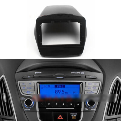 Car Stereo Radio Fascia Dash Frame Trim 2DIN 9inch For Hyundai Tucson 2010-2015
