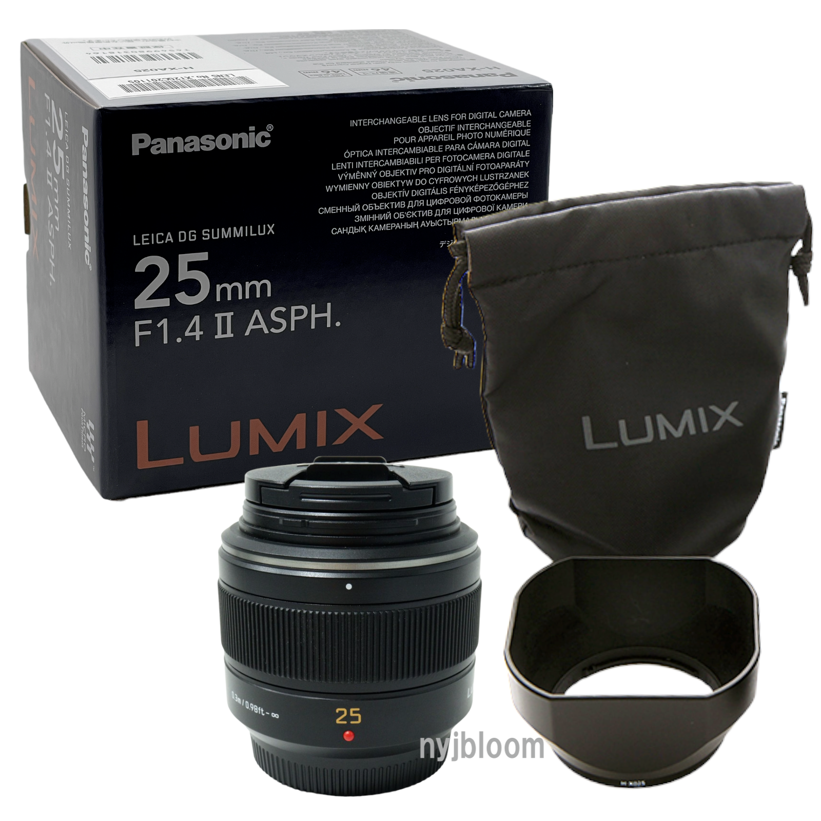 Correct Inloggegevens Lift New Panasonic Leica DG Summilux 25mm f/1.4 II ASPH. Lens (H-XA025)  4549980318164 | eBay