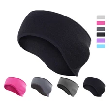 Ear Warmer Cover Headband Winter Fleece Ear Muffs Sports Sweatband for Men Women