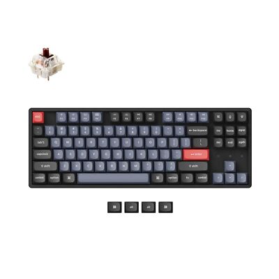 Keychron K8 Pro QMK/VIA Wireless Mechanical Keyboard, Hot-Swappable Aluminum ...