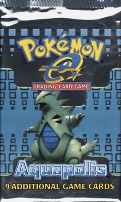 pokemon aquapolis booster box price Aquapolis Blister Pack (Arcanine Art) – dondiegotrading main image 0