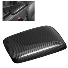 Carbon Fiber Print Armrest Storage Box Panel Trim Cover Fits 14-20 GLA CLA200