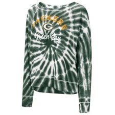 Green Bay Packers NFL Touch Stadium Women’s Cropped Thermal Shirt