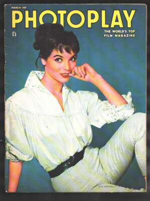 MAG: Photoplay 3/1957-British pub-Elsa Martinelli-Charlton Heston-Diana Dors-...
