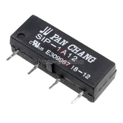 1/2/5/10PCS SIP-1A12 12V Relay Reed Switch 4PIN Relay for PAN CHANG Relay