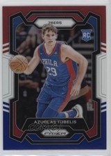 2023-24 Panini Prizm Red White & Blue Prizm Azuolas Tubelis #283 1md7