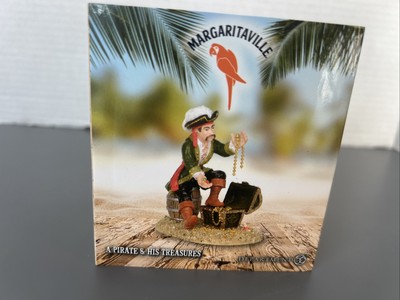 Dept 56 Margaritaville A Pirate & His Treasures Figurine 6003323 Extremely Rare