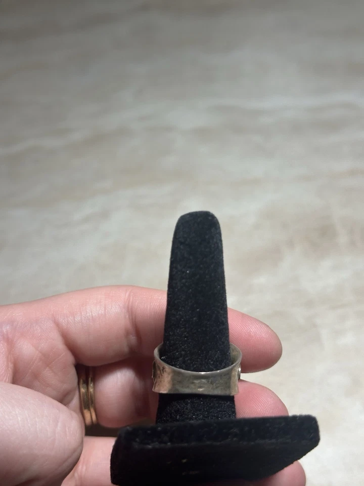 B. Paz Israel sterling silver lemon quartz statement ring size 6 - Image 3 of 4