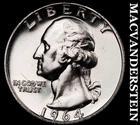 1964 Washington Quarter- Silver- Choice Gem Proof Luster No Reserve #i9229
