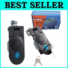 Black Zinc Alloy Compression Latch Set