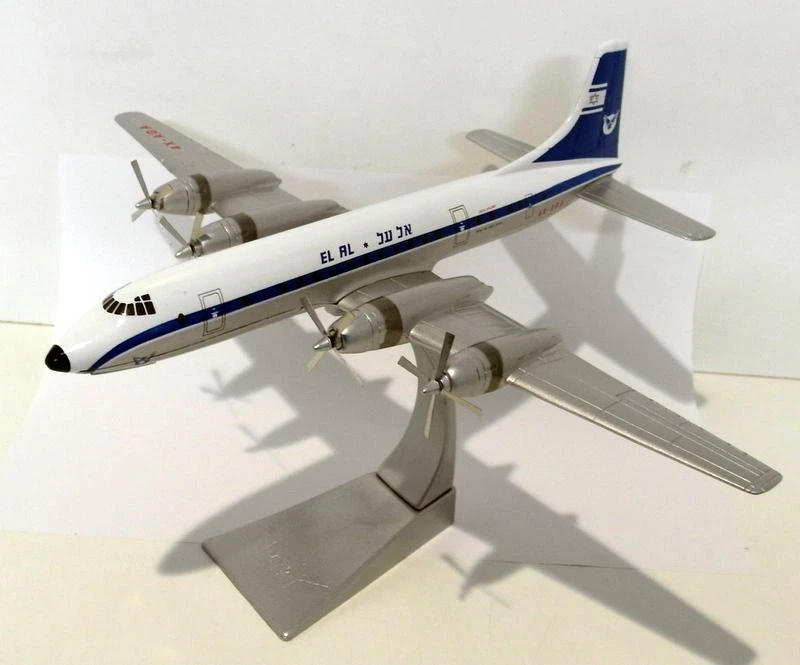 Corgi 1/144 Scale - AA31508 Bristol Britannia Srs.313 EL AL Isael Airlines 1958 - Image 3 of 4