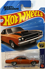 Hot Wheels 70 Custom Plymouth Road Runner 164 Fast Furious Orange 224250