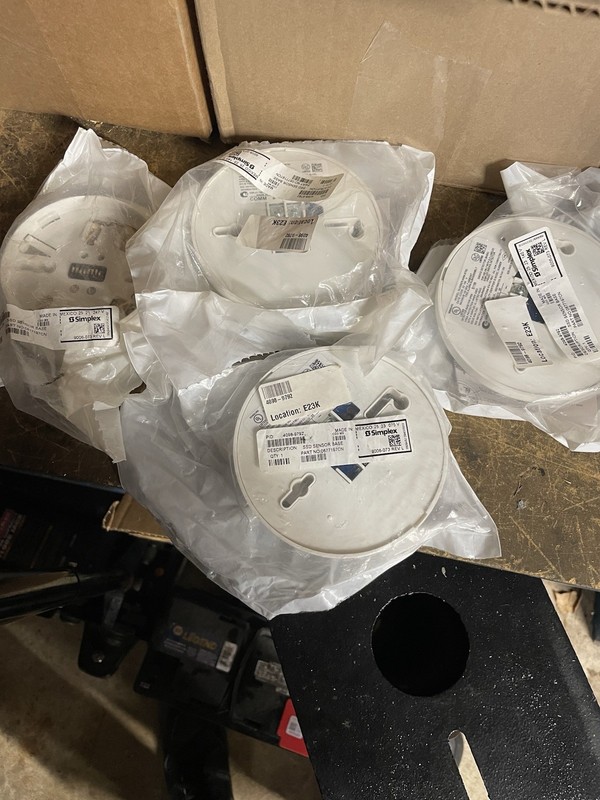 Simplex SSSD SENSOR BASE PART NO:0677197CNi