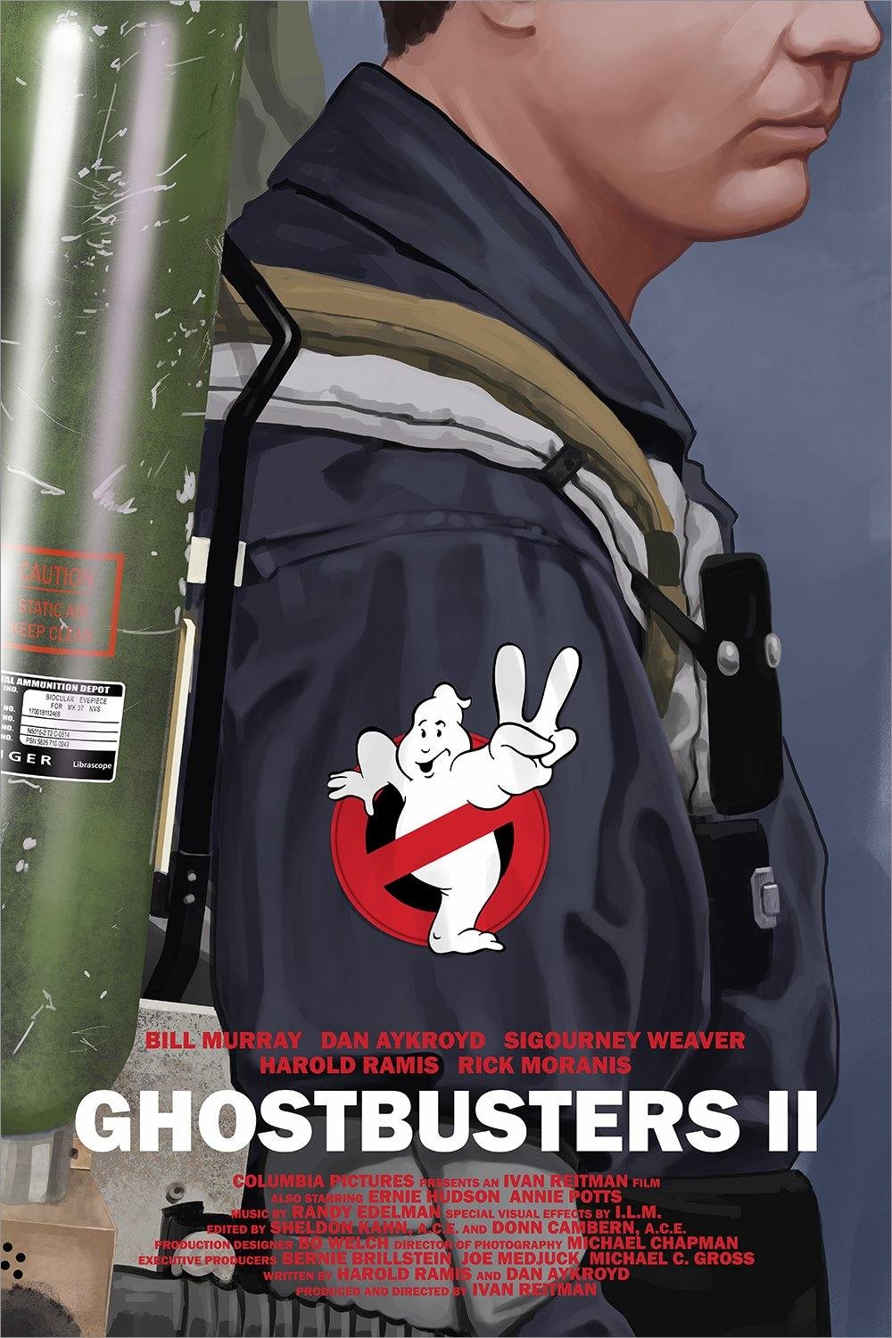 Ghostbusters 2 by Yvan Quinet 9/100 24