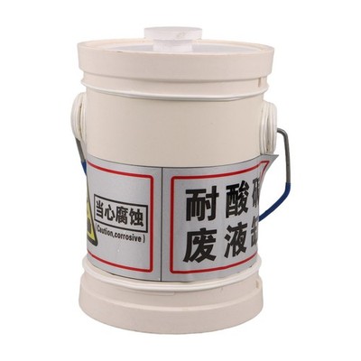 Waste Container: 1L Laboratory Crock Heavy Duty Acid Base Waste Jar for
