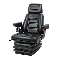 Tractor Suspension Seat Adjustable Angle Back Armrest Safety Belt