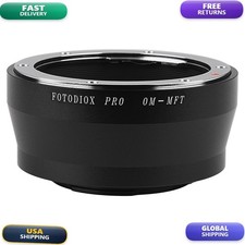 Fotodiox OM-M4/3 Pro Lens Mount Adapter 35mm Olympus Zuiko to MFT Cameras