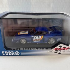 Ebbro Toyota Celica LB Turbo Gr.5 1977 1:43 Blue Diecast Model Limited 3000