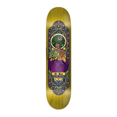 Dirty Ghetto Kids ''Ghettos Disciples Boo'' Skateboard (Yellow) 8.25'' Deck