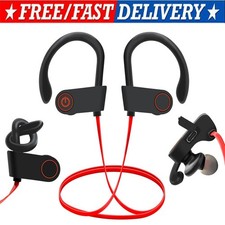 Waterproof Bluetooth 5.0 Earbuds Stereo Sport Wireless Headphones in Ear Headset