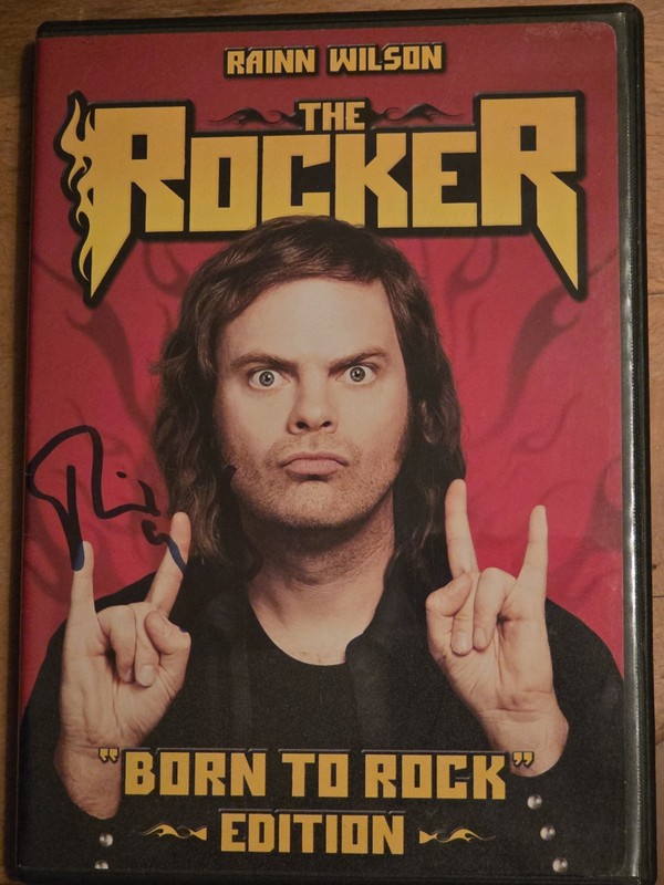 Rainn Wilson Signed Autographed DVD Cover The Office 
