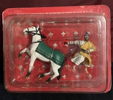 Del Prado Medieval Mounted Knights AUTHUR McMUROH -MMK54 Metal NEW