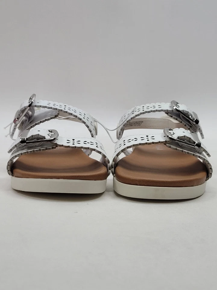 Sandalias It`s Sugar Lil Rollo blancas talla 10M para niñas pequeñas Foto 2 de 4