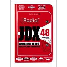 Radial JDX 48 1-Channel Active Instrument Direct Box