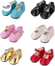 6 Pairs Doll Shoes Fits 18-Inch American Doll Accessories