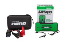 Interstate Batteries Hero 12v 2500a Portable Led Jump Starter 17000mah 17ah