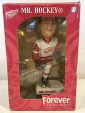 Limited Edition Autographed Mr. Hockey Gordie Howe Detroit Red Wings Bobble Head
