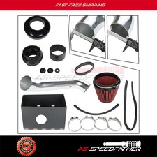 Red Cold Air Intake System Filter For Dodge Ram 1500 4.7l 2002-2008 Heat Shield Red Cold Air Intake System Filter For Dodge Ram 1500 4.7l 2002-2008 Heat Shield