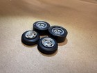Halibrand Big & Little Drag Race Set Wheels Goodyear Slicks Skinny Tires 1/25 — photo 3