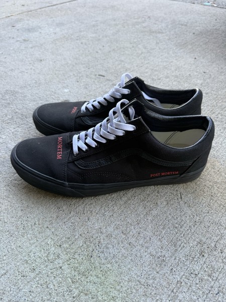 VANS x Coutíe Post Mortem Talla 13 Hombre Zapatos Negro Raros 2