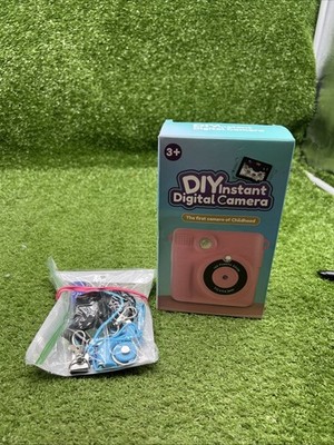 ESOXOFFORE Kids DIY Instant Print Digital Camera, Blue New.   19