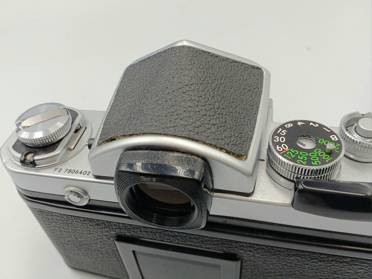フィルムカメラ Nikon F Eye Level Silver Body Nikon F APOLLO Chrome SLR Film Camera with Eye Level Prism