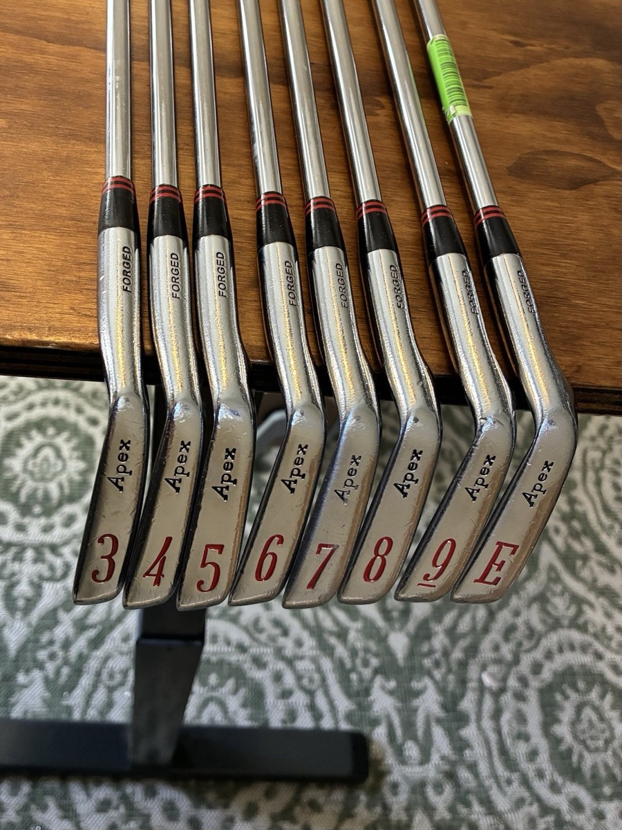 Limited Edition 344/600 1998 Ben Hogan Apex Forged Iron Set / 3-PW