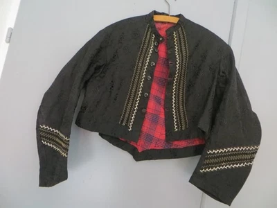 BAUERNTRACHT - KURZJACKE - ZIERBORDE - GEKNÖPFT (3) - Bild 1 von 4