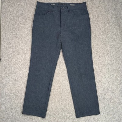 Alberto Blue Ceramica Comfort Fit Straight Leg Dress Pants Men's Size 54 US 38