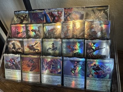 Spider-Man MTG SPIDER HERO Bundle 10 Cards (C/UC) Incl 3 or more FOILS + 1 RARE