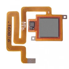 Home Button For Xiaomi Redmi 4 Central Fingerprint Reader Flex Cable Gray Black