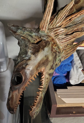 Large Driftwood Sea Monster Moray Eel 4' Long