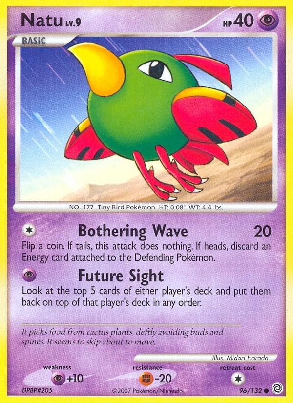 Pokemon Natu (96/141) Secret Wonders LP