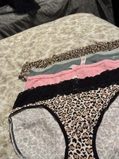 4 victoria secret high leg brief Bikini Panty Size XL With Tags Brand New