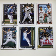 Topps 2023 MLB Carlos Estevez Mickey Moniak Lorenzen Frazier Pauley 6 Card Lot