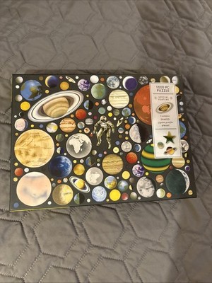 Zero Gravity Astronaut Planets Ben Giles 1000 pc 27'' X 20'' Jigsaw Puzzle galison
