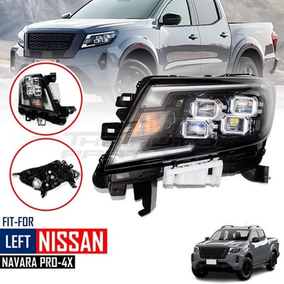 Headlight Lamp LED Light Left LH For Nissan Navara Pro-4x Pickup 2021-2023