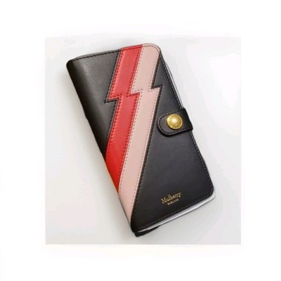 Mulberry Samsung S9 Leder Klapp Handy Hülle Multi Colour Flash Brandneu 